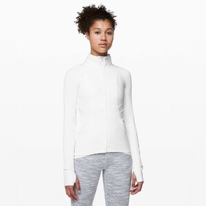 Lululemon Far and Free Jacket size 6 in white